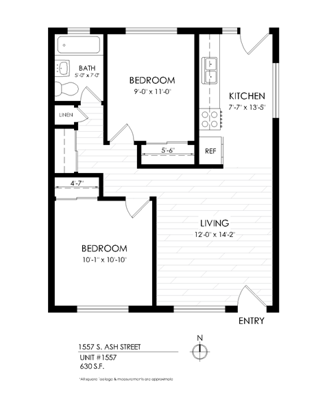 1557 S Ash 2 Bedroom Apartments in Denver, CO
